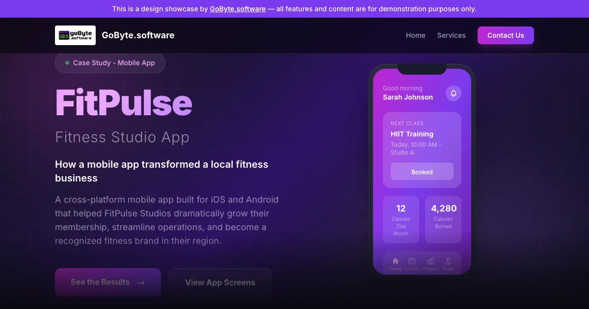 Mobile App use case preview